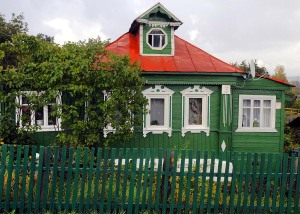 ロシアの民家